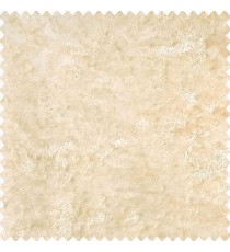 Beige color complete solid surface velvet finished material soft look polyester sofa fabric
